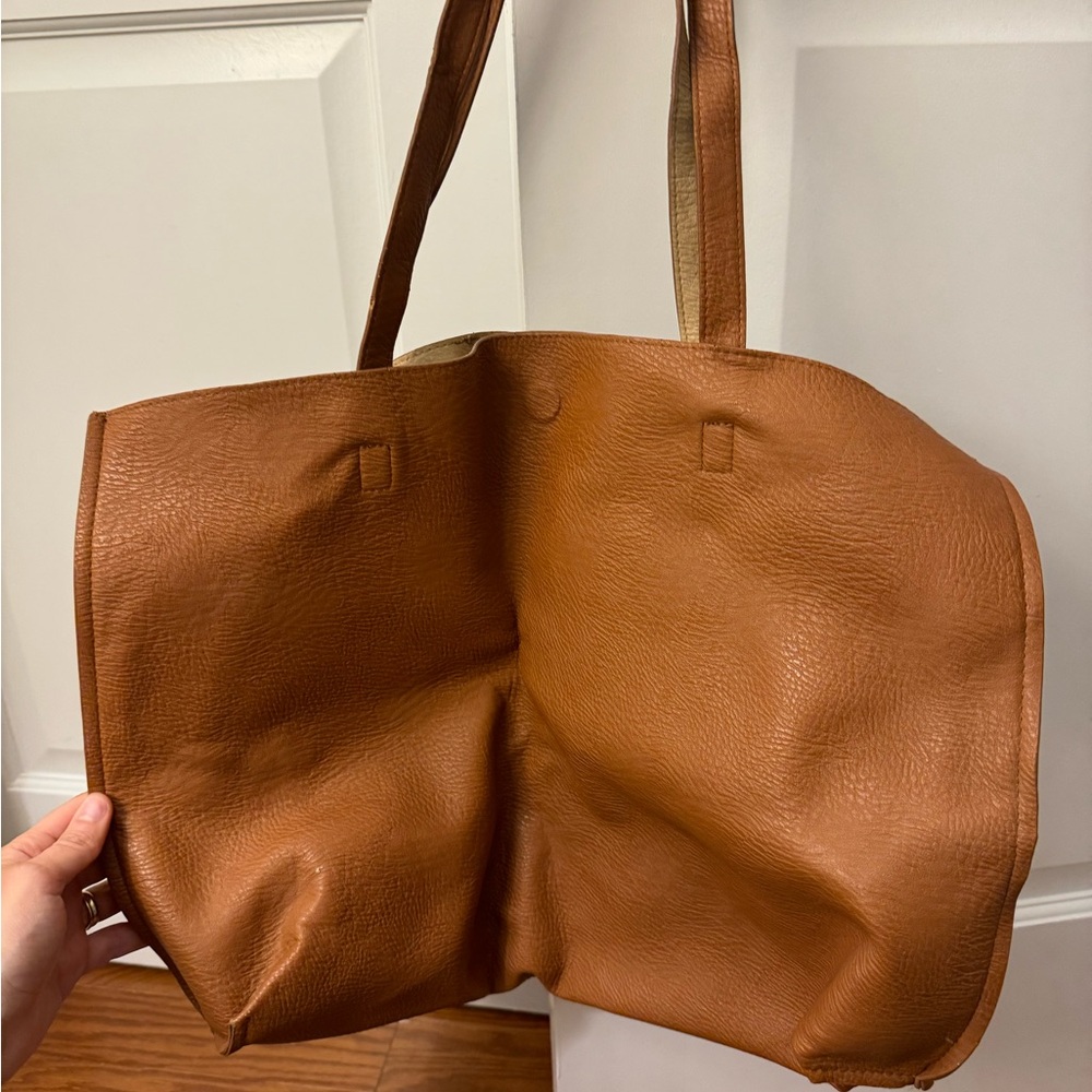 Vegan Leather Tote